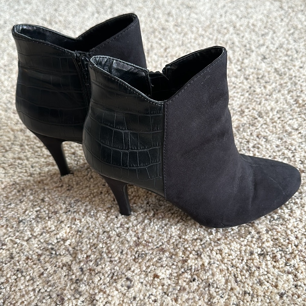 Express Black Booties 7